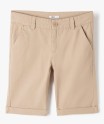 Bermuda coupe chino regular en toile de coton garçon[MISSING]